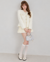 luxury mood white tops RI1613