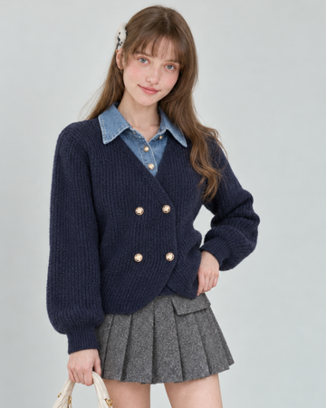cut point navy tops RI1637