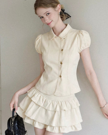 girly mood yellow beige set up RI1471