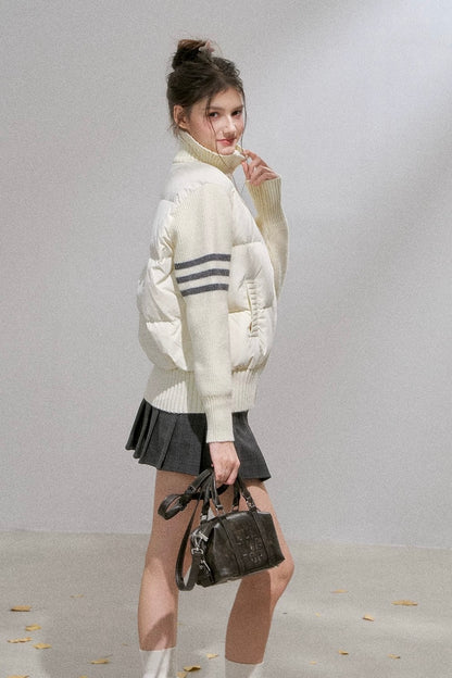 line sleeve Knit jacket RI1365