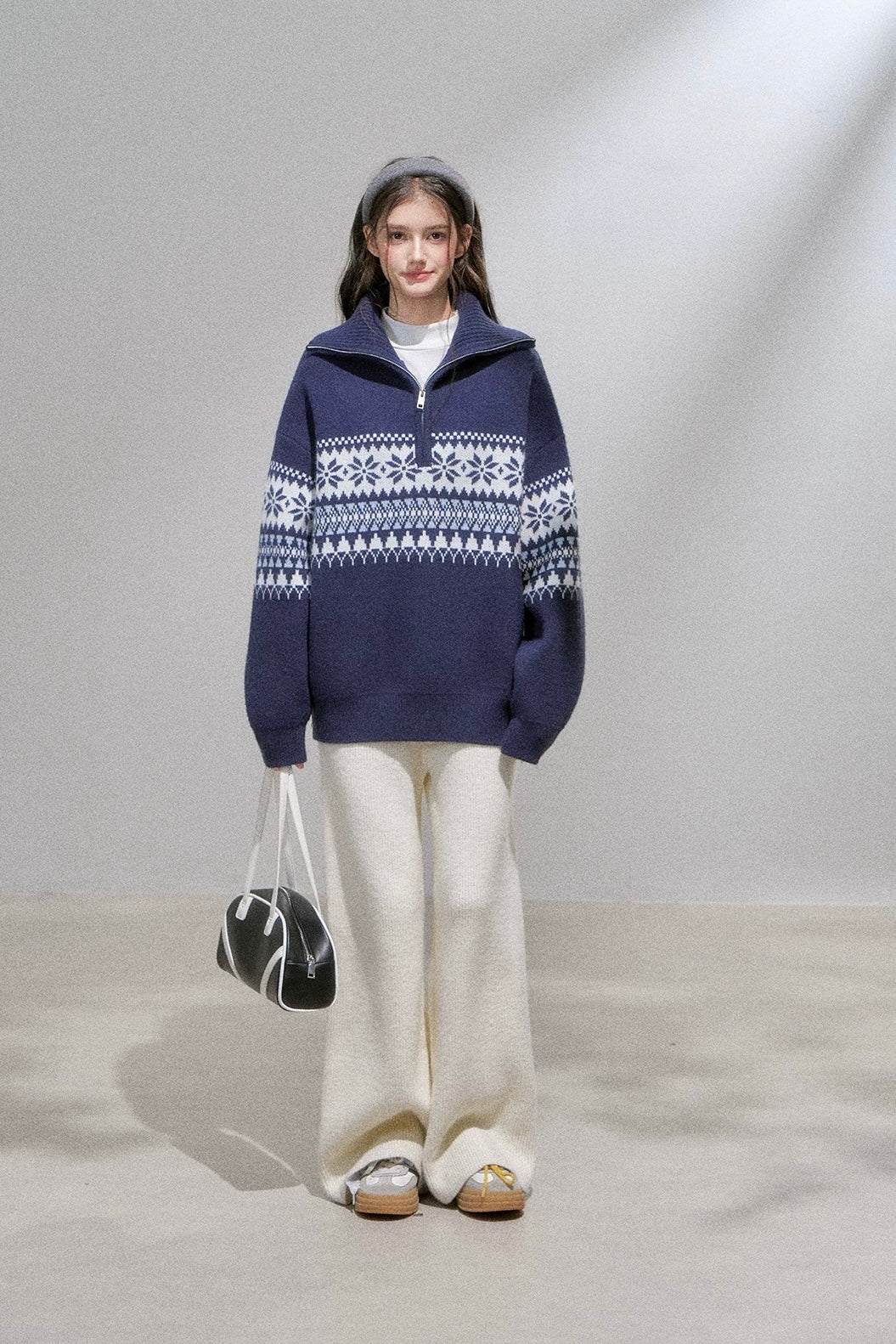 curler mood Knit tops RI1369