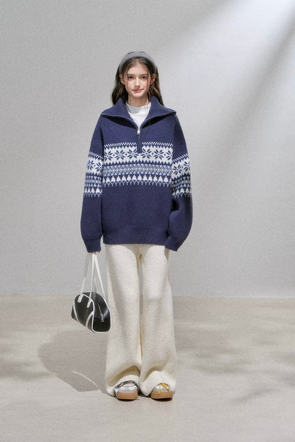 curler mood Knit tops RI1369