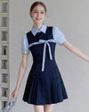 ribbon line navy one-piece RI1460