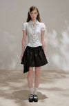 frill cut girly tops RI1415