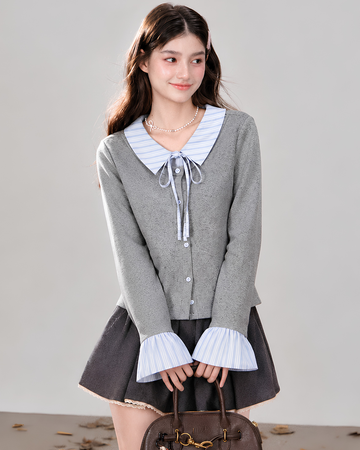 girly ribbon line tops RI1488