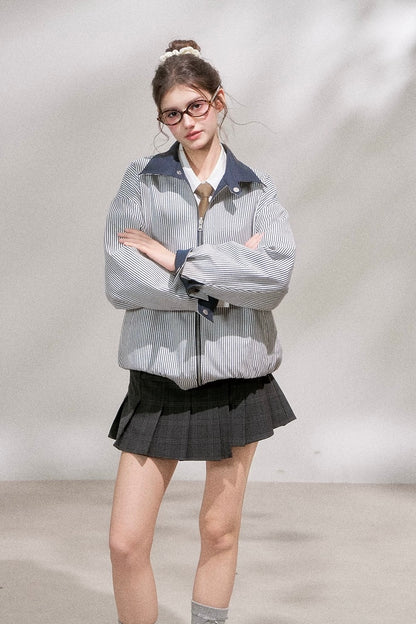 reversible casual mood navy jacket RI1375