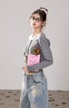 dot one shoulder tops RI1485