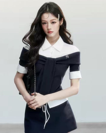 casual center mood tops RI1434
