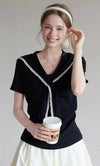 curler girly mood tops RI1443