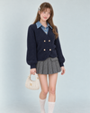 cut point navy tops RI1637