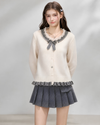 check mood like ivory Knit RI1529