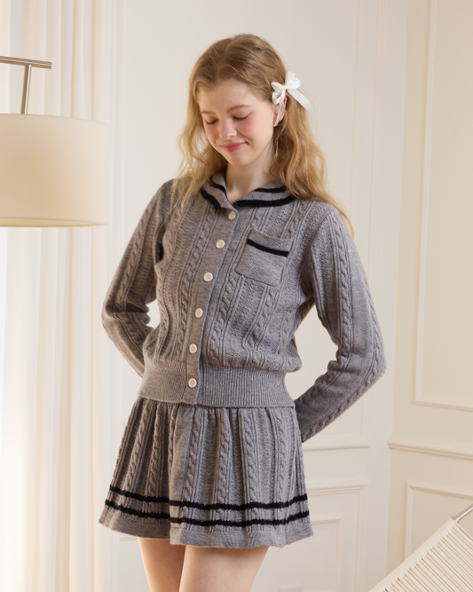 line girly gray set up RI1384