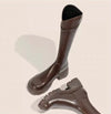 long chic brown boots RI1495