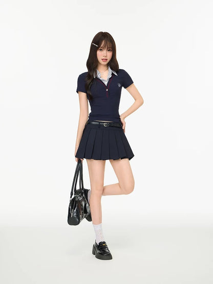 stripe docking casual tops RI1235