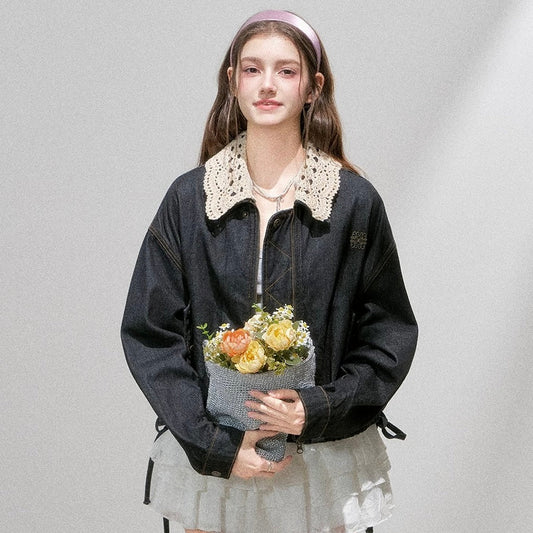 curler point denim jacket RI1379