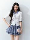 blue mood skirt RI1436