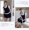 dot point girly tops RI1447