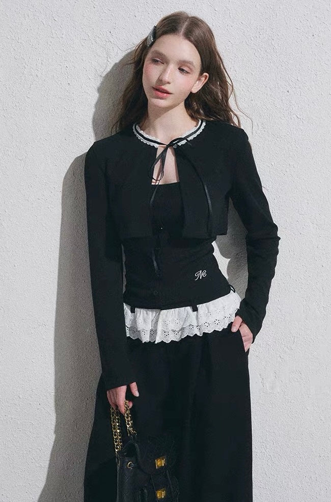 pre oder】short ribbon tops & camisole RI1473 – ria