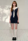 sailor point navy one-piece RI1393