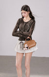 cross mood brown Knit RI1481