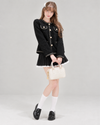 luxury mood black tops RI1612