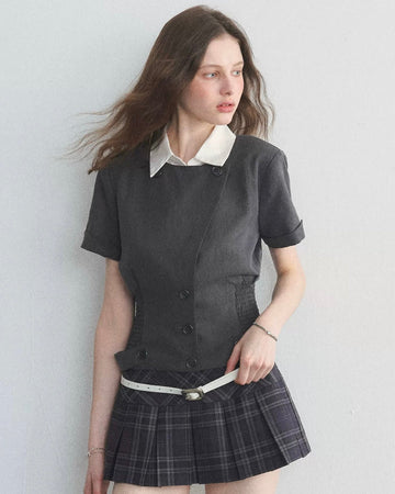 gray stylish tops RI1400