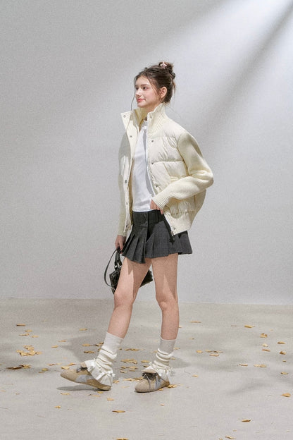 line sleeve Knit jacket RI1365