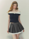 off shoulder girly tops RI1411