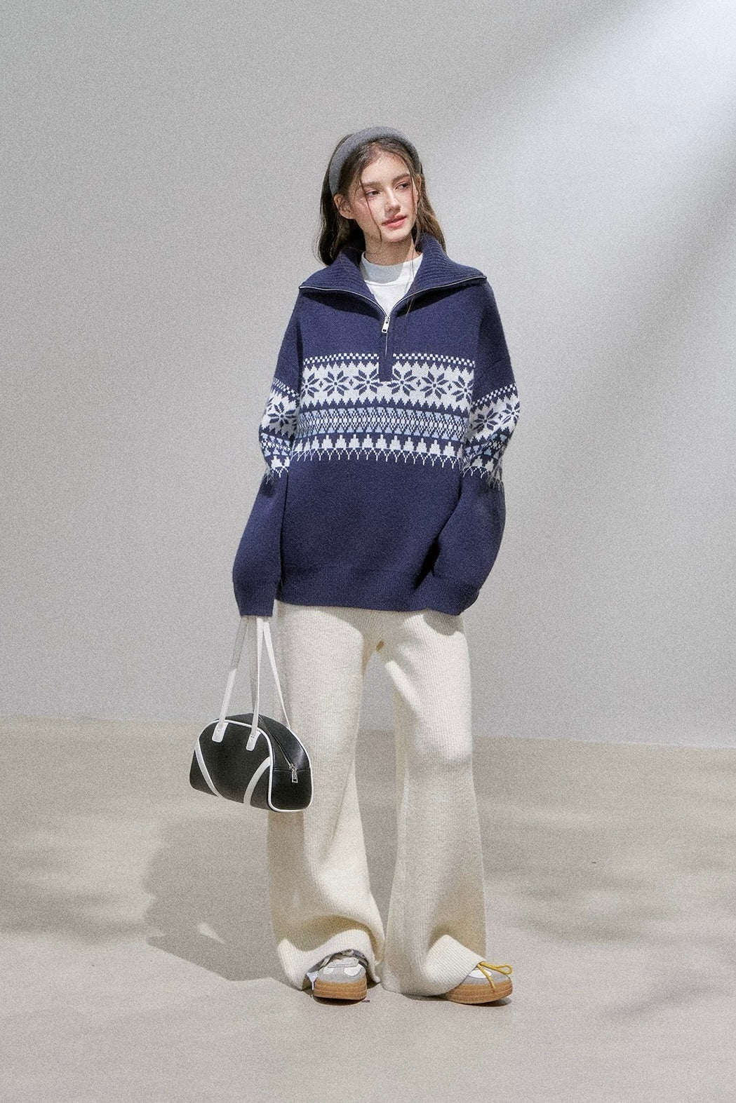 curler mood Knit tops RI1369