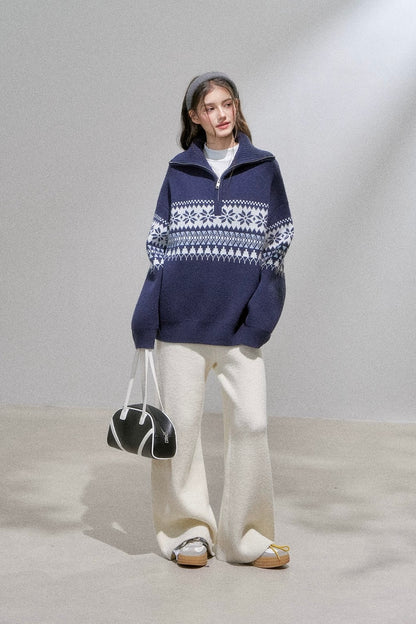 curler mood Knit tops RI1369