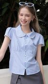 check girly round tops RI1449