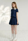 curler point navy one-piece RI1416
