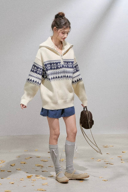 curler mood Knit tops RI1369