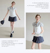 stripe line girly tops RI1446