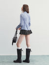 check blue fit tops RI1401