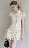 girly mood yellow beige set up RI1471