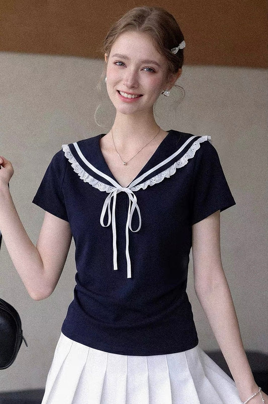 line sailor point tops RI1461