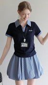 navy check mood set up RI1469