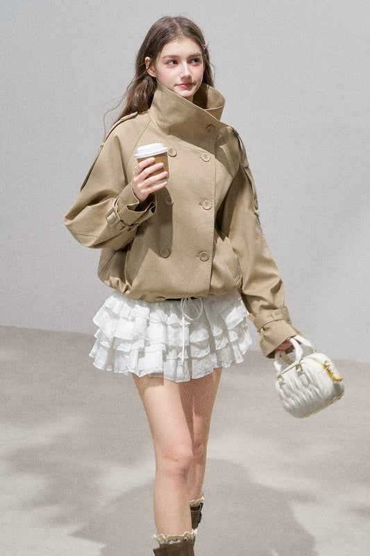 stylish mood trench coat RI1391