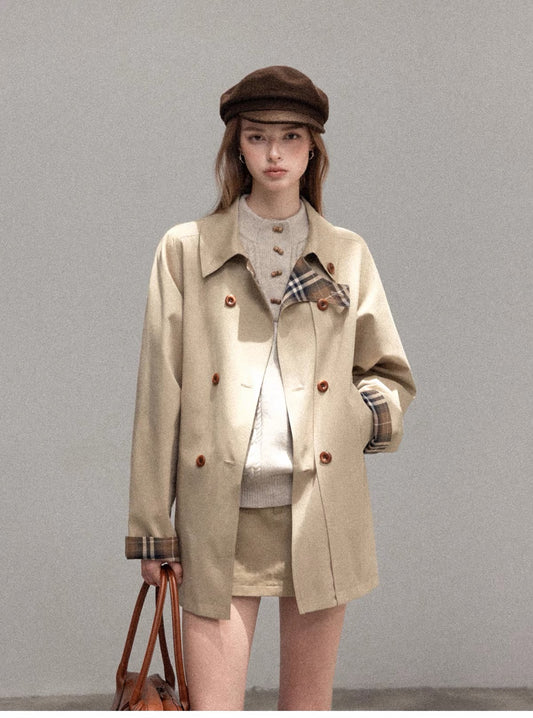 【pre oder】stylish city mood reversible coat RI1543