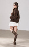 zip natural mulch jacket RI1486