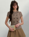 mood brown tops RI1426