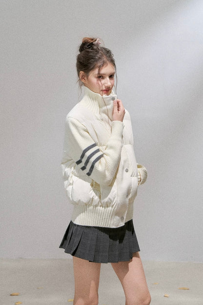 line sleeve Knit jacket RI1365