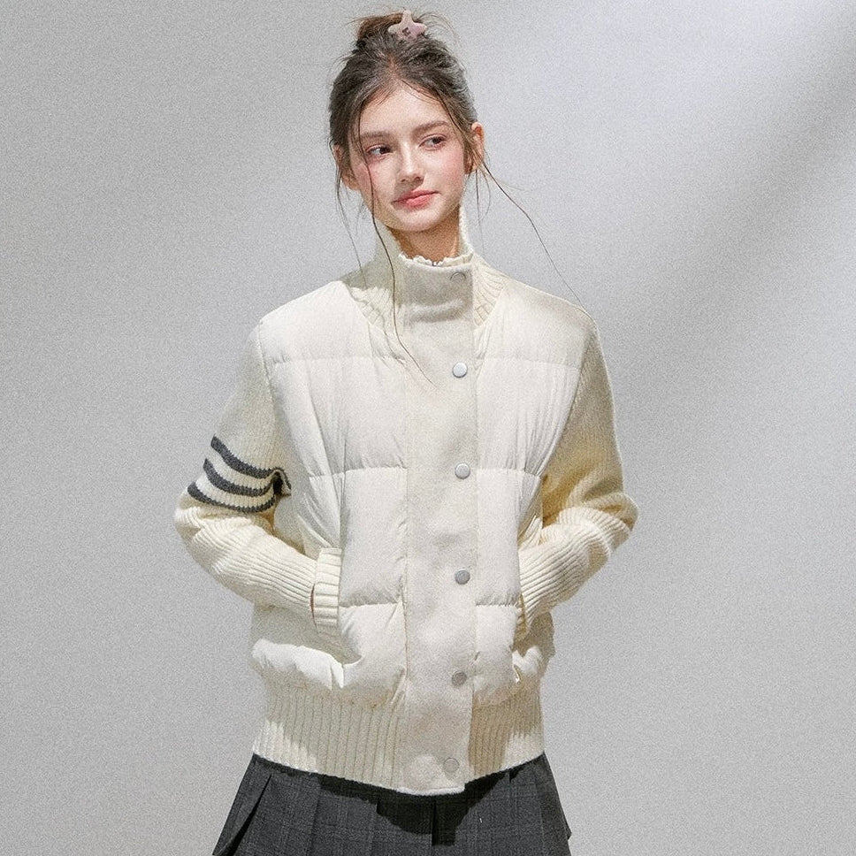 line sleeve Knit jacket RI1365