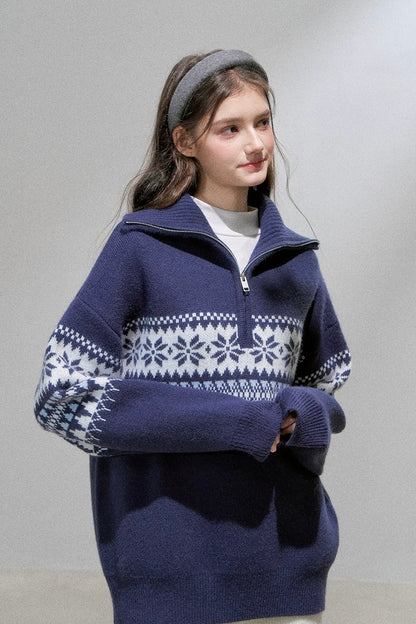 curler mood Knit tops RI1369