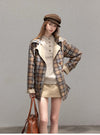 【pre oder】stylish city mood reversible coat RI1543