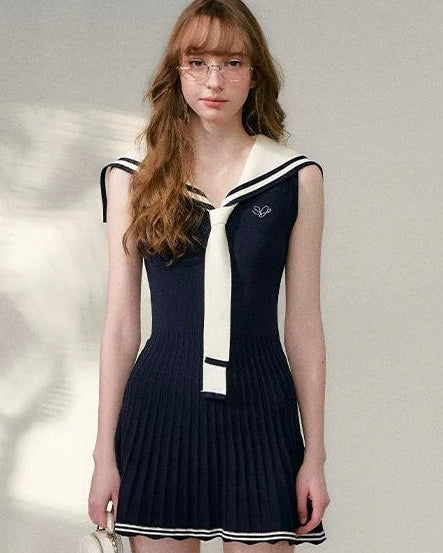 sailor point navy one-piece RI1393