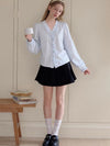 【pre oder】frill point stripe tops RI1476
