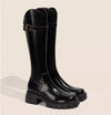 long chic black boots RI1494