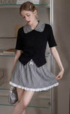 check point curler tops & skirt RI1456